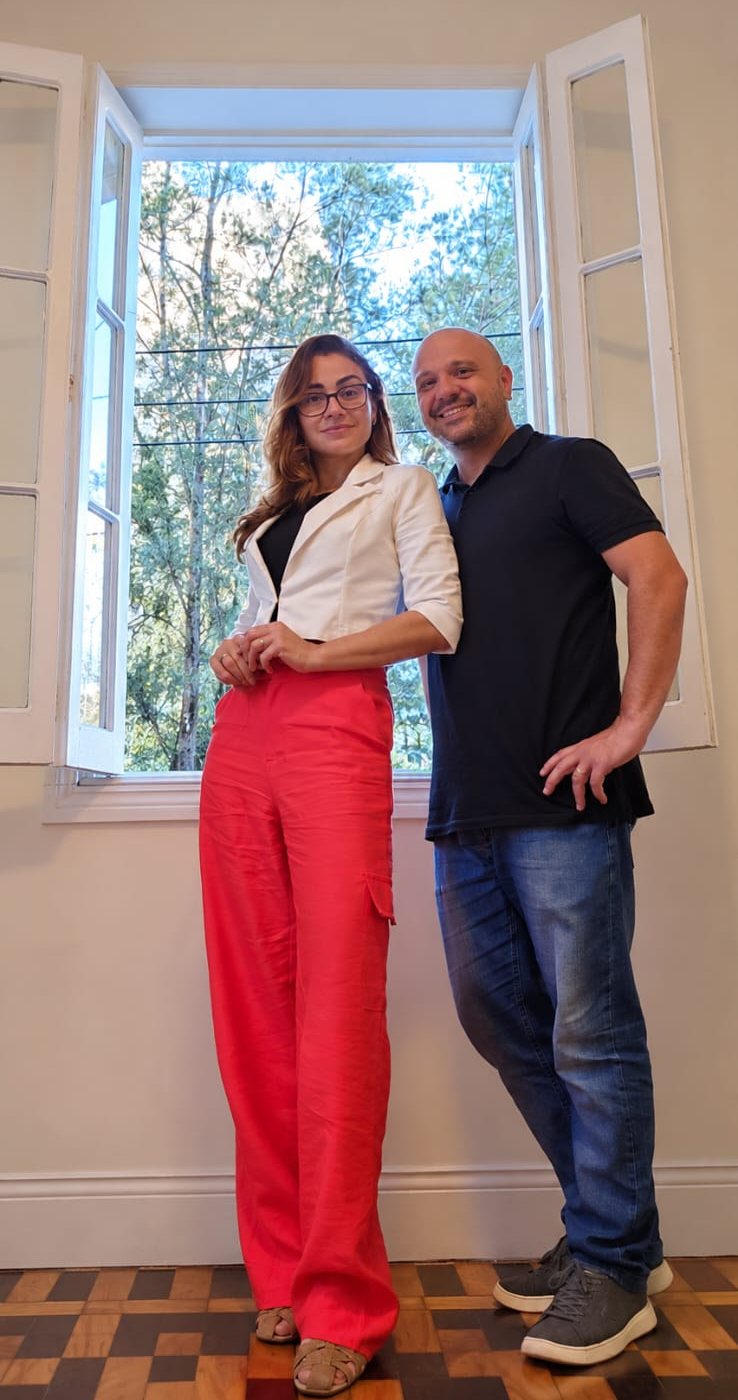 Cristina Gravina e Daniel Afonso, sócios da Built Capital